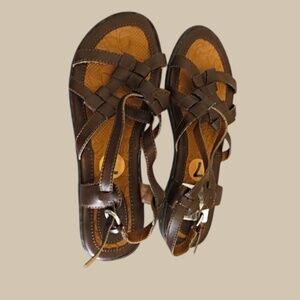NEW B.O.C. Born Concept Slingback Sandals C64306 Casual Comfort Brown Size 7M